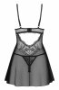 Obsessive Perisia Babydoll koszulka damska tył